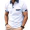 Mens Short Sleeve Polo Shirt Lightweight Breathable And Casual Fit With Pocket 0