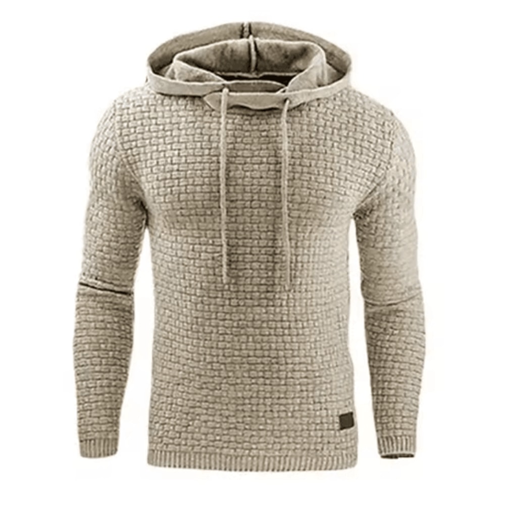 Unisex Warm Zip Up Hoodie Oversized Casual Solid Color Sweatshirt 1