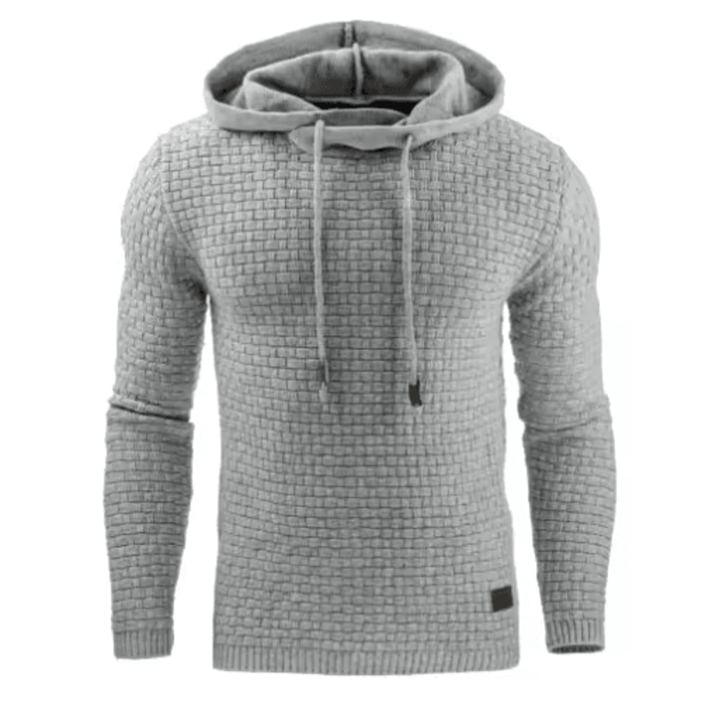 Unisex Warm Zip Up Hoodie Oversized Casual Solid Color Sweatshirt 3