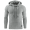 Unisex Warm Zip Up Hoodie Oversized Casual Solid Color Sweatshirt 3