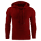 Unisex Warm Zip Up Hoodie Oversized Casual Solid Color Sweatshirt 4