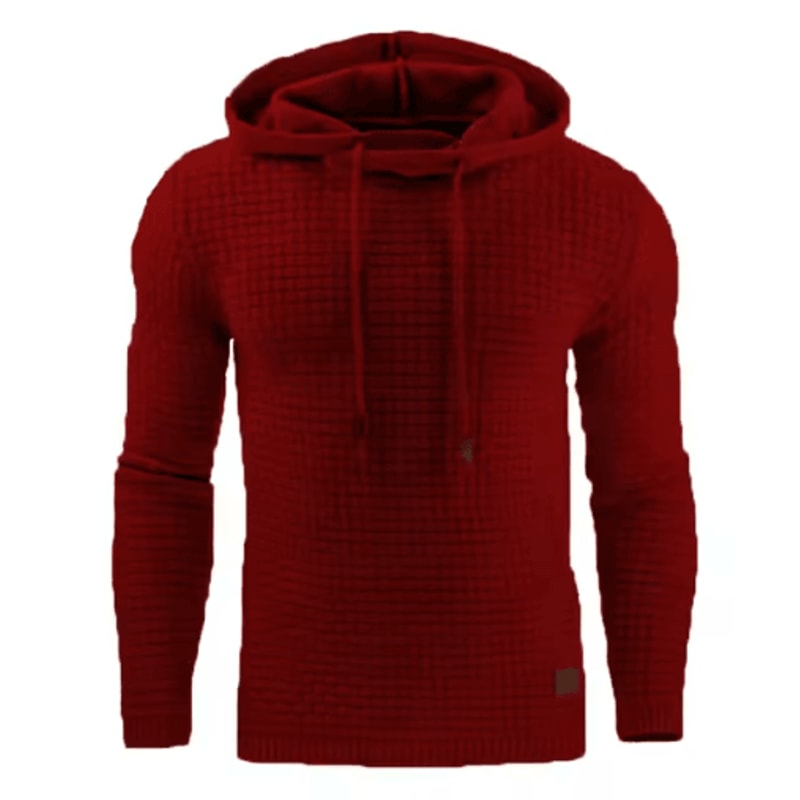 Unisex Warm Zip Up Hoodie Oversized Casual Solid Color Sweatshirt 4