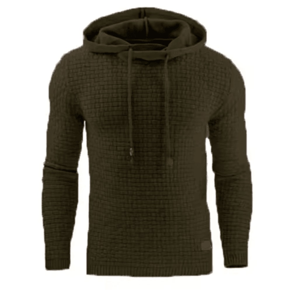 Unisex Warm Zip Up Hoodie Oversized Casual Solid Color Sweatshirt 5