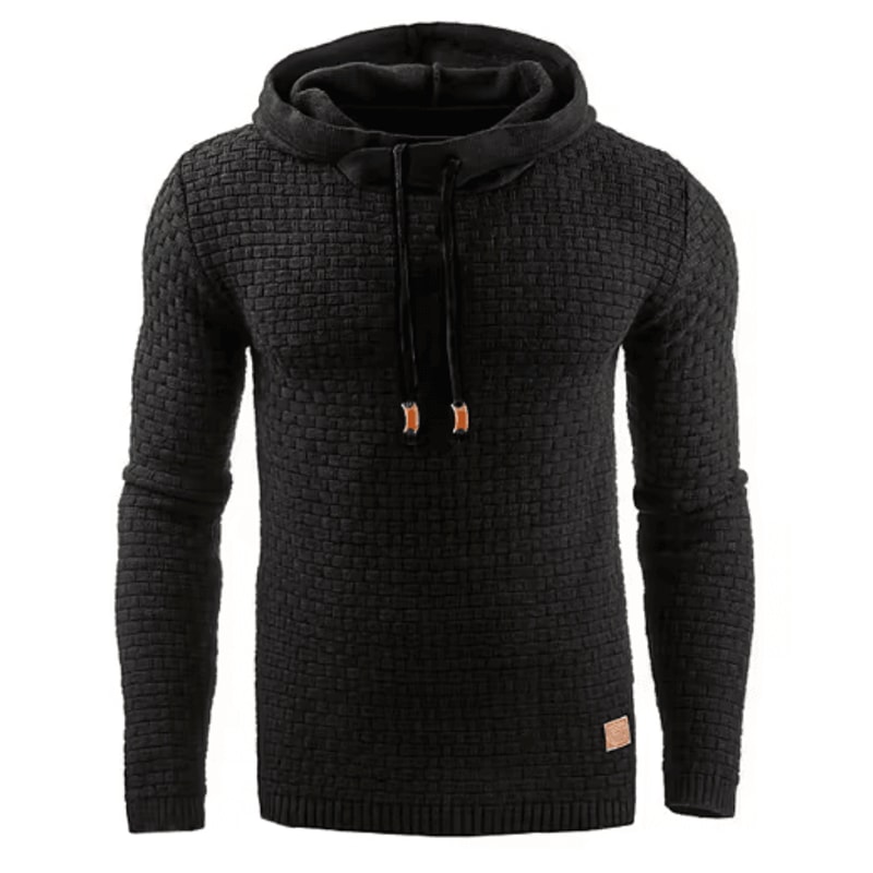 Unisex Warm Zip Up Hoodie Oversized Casual Solid Color Sweatshirt 7