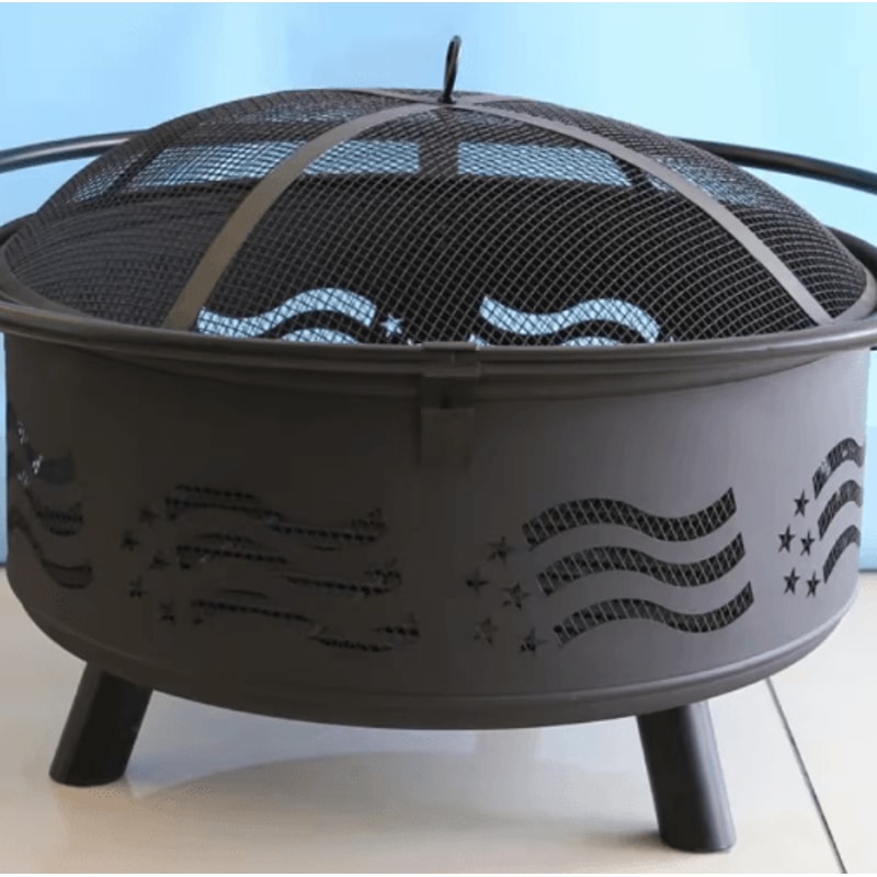 Outdoor Stove Grill Set Tea Brewing And Barbecue Heating Table With Grill Rack 20