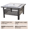 Outdoor Stove Grill Set Tea Brewing And Barbecue Heating Table With Grill Rack 9