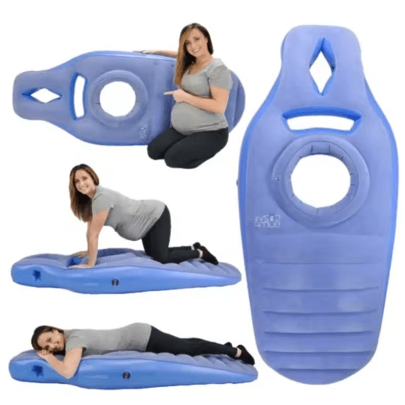 Inflatable Water Mattress For Pregnant Women Thickened PVC Floating Bed And Maternity Yoga Mat 4