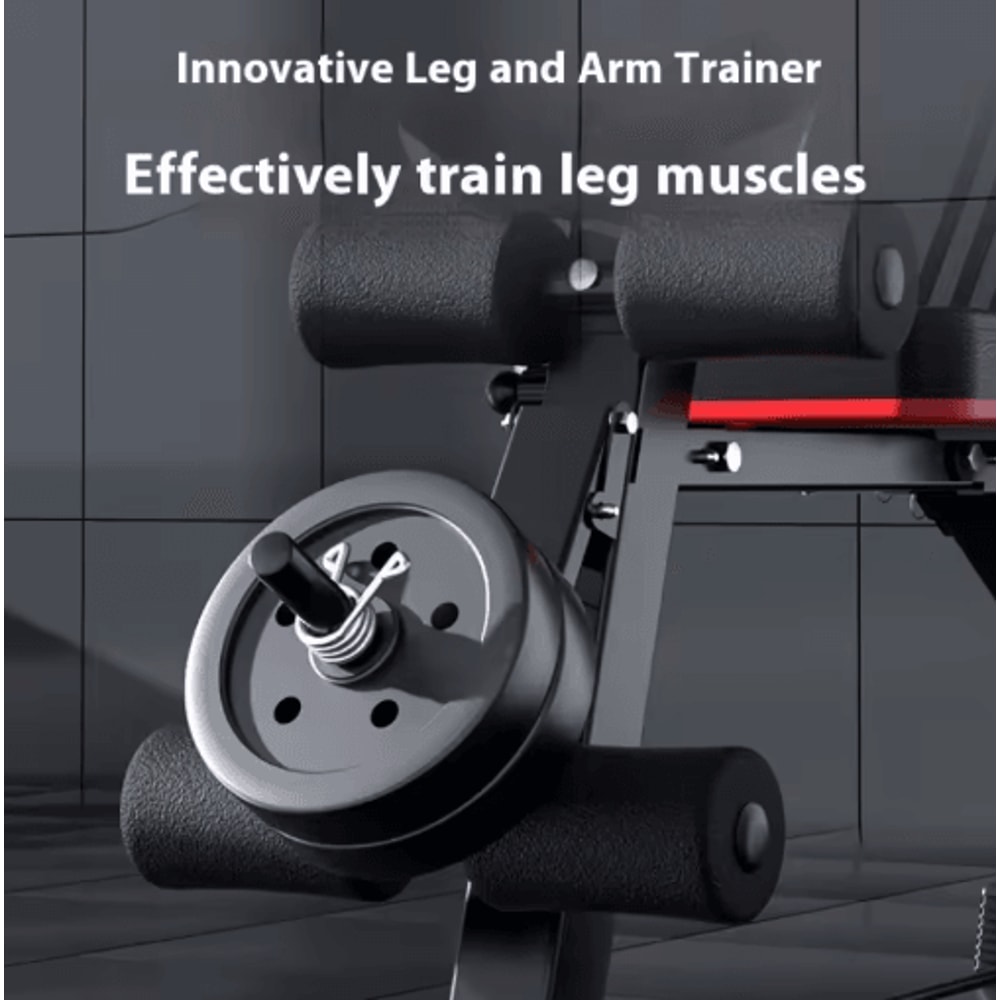 Multifunctional Dumbbell Bench Home Fitness Flat Bench Press Chair 7