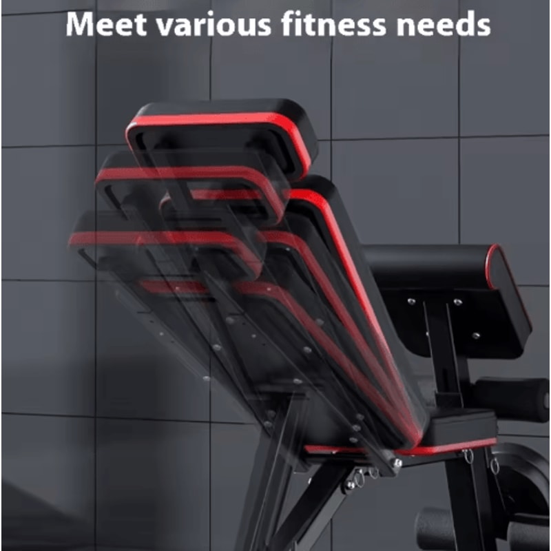 Multifunctional Dumbbell Bench Home Fitness Flat Bench Press Chair 0