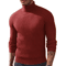 Mens Slim Fit Turtleneck Sweater Warm Knitted Long Sleeve Pullover 6