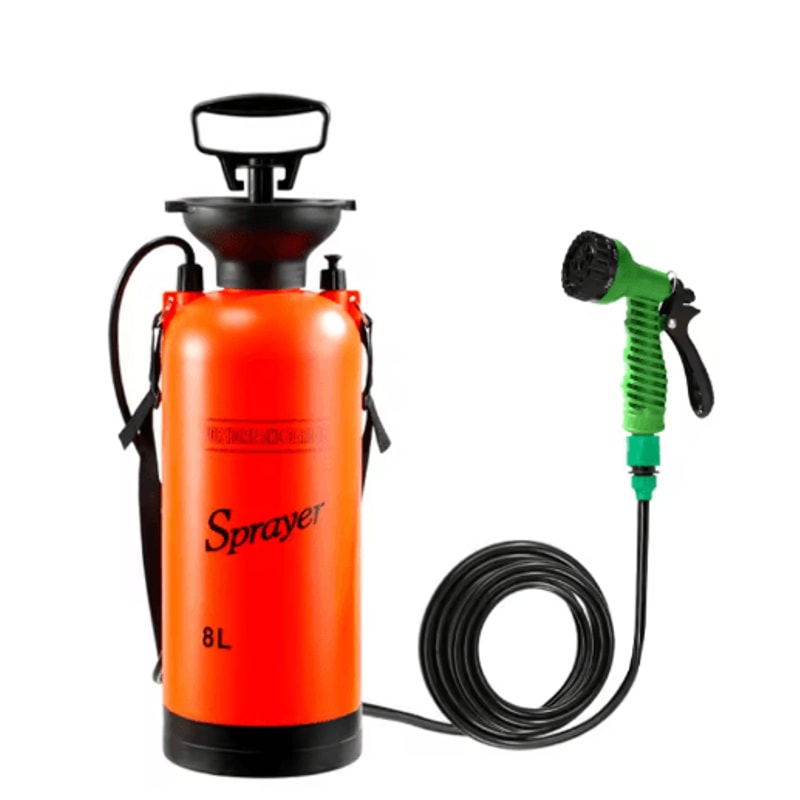 5L To 8L Portable Multi Functional Car Washing And Camping Shower Sprayer 3
