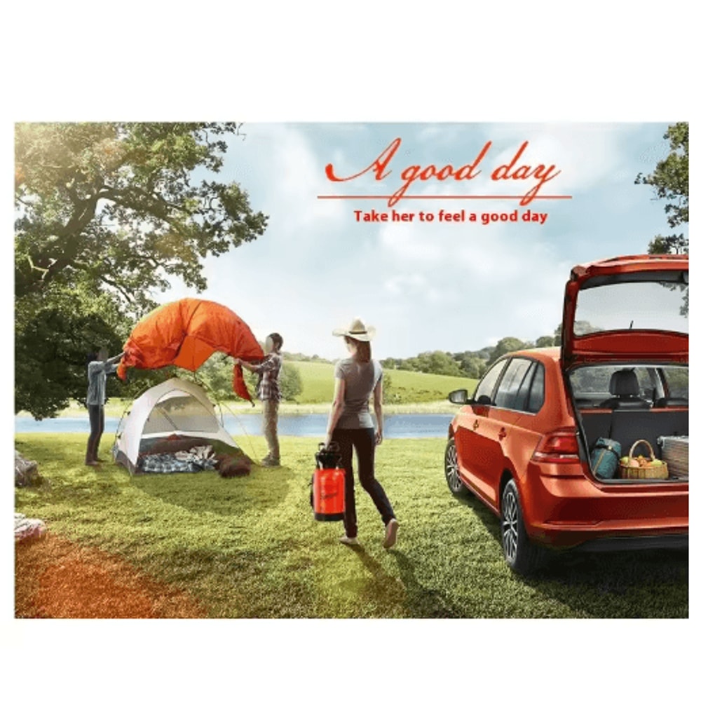 5L To 8L Portable Multi Functional Car Washing And Camping Shower Sprayer 6