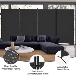 iron mobile office partition screen push pull folding divider for office and hotel
