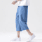 Mens Summer Linen Cotton Shorts Lightweight Casual Straight Shorts For Gym And Beach 2