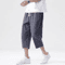 Mens Summer Linen Cotton Shorts Lightweight Casual Straight Shorts For Gym And Beach 3