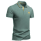 Mens Summer Embroidered Polo Shirt Lightweight Casual Lapel Tee For Streetwear And Business 3