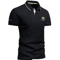 Mens Summer Embroidered Polo Shirt Lightweight Casual Lapel Tee For Streetwear And Business 4