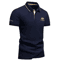 Mens Summer Embroidered Polo Shirt Lightweight Casual Lapel Tee For Streetwear And Business 0