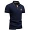 Mens Summer Embroidered Polo Shirt Lightweight Casual Lapel Tee For Streetwear And Business 0
