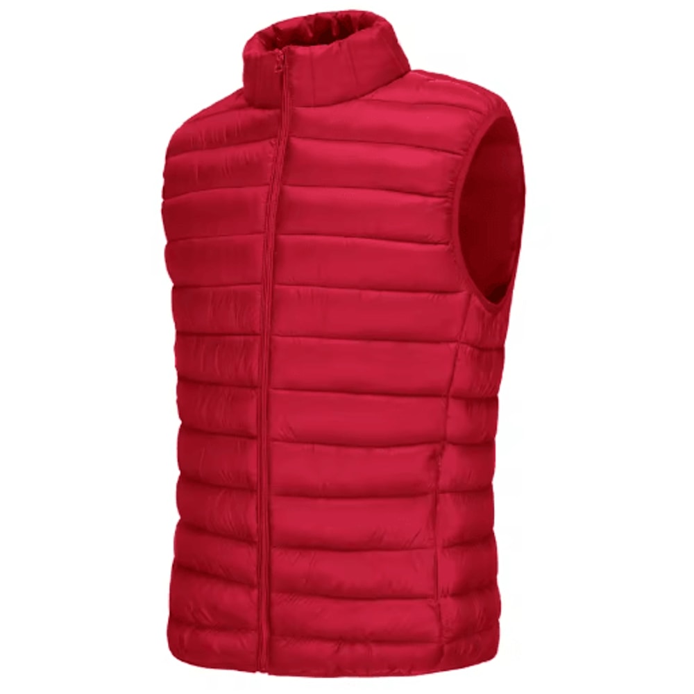 Mens Autumn Casual Vest Lightweight Sleeveless Zipper Jacket With Pockets For Outdoor Wear 1