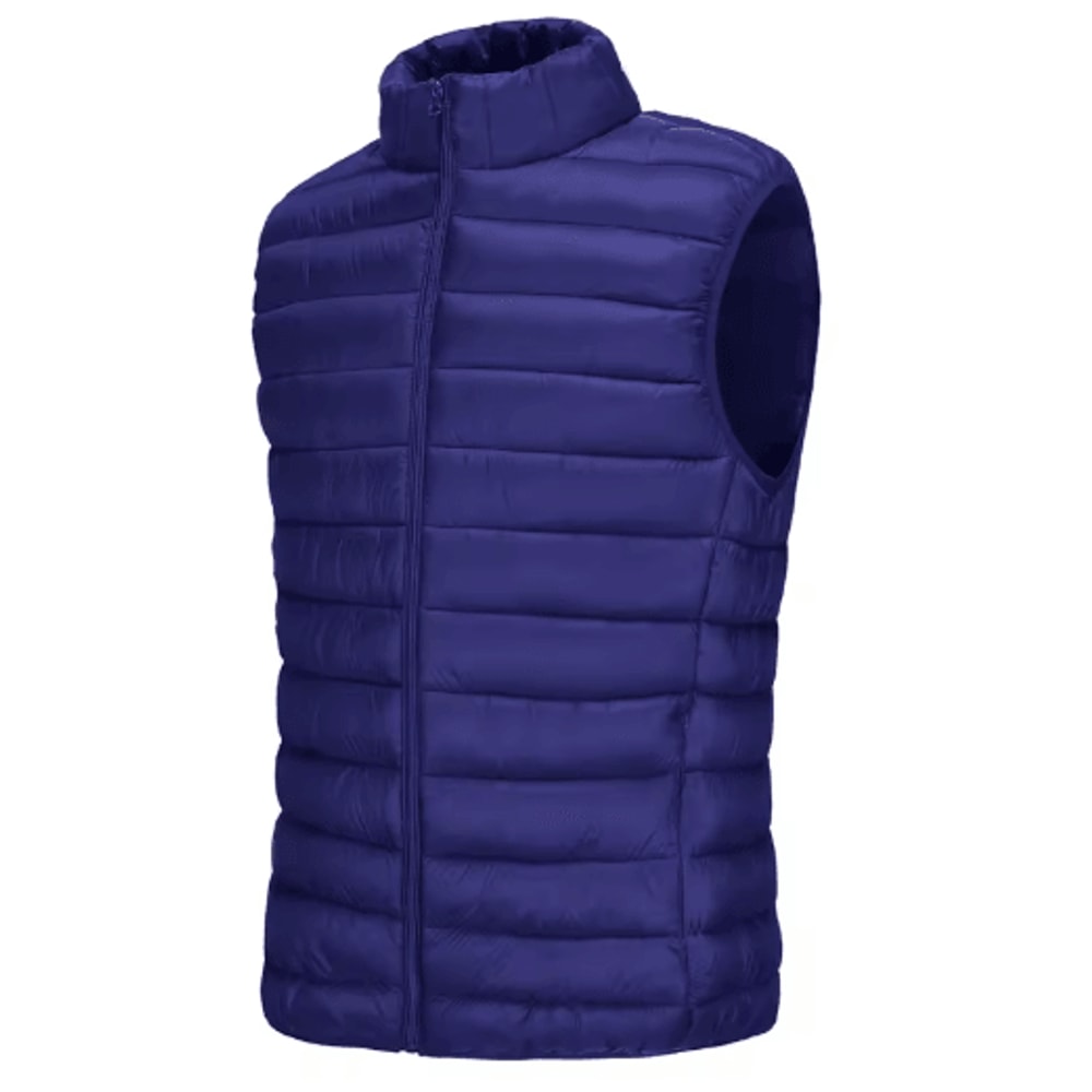 Mens Autumn Casual Vest Lightweight Sleeveless Zipper Jacket With Pockets For Outdoor Wear 2