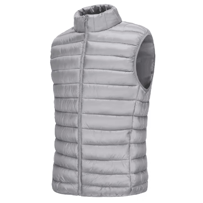 Mens Autumn Casual Vest Lightweight Sleeveless Zipper Jacket With Pockets For Outdoor Wear 3