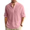 Mens Long Sleeve Henley Shirt Lightweight Cotton Button Tee For Business And Streetwear 3