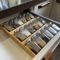 Bamboo Drawer Spice Rack 3 Tier Countertop Kitchen Storage Organizer 0
