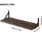 Natural Wood Wall Shelves Wall Mounted Decorative Storage For Home 3