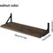 Natural Wood Wall Shelves Wall Mounted Decorative Storage For Home 3