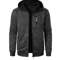 Mens Oversized Zip Up Hoodie Jacket Winter Warm Streetwear Hooded Sweatshirt Coat 5