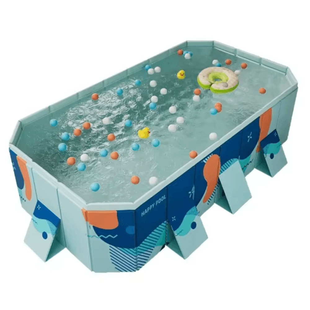Inflatable Installation Free Swimming Pool Thickened Wear Resistant Foldable Bathtub 3