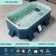 Inflatable Installation Free Swimming Pool Thickened Wear Resistant Foldable Bathtub 15