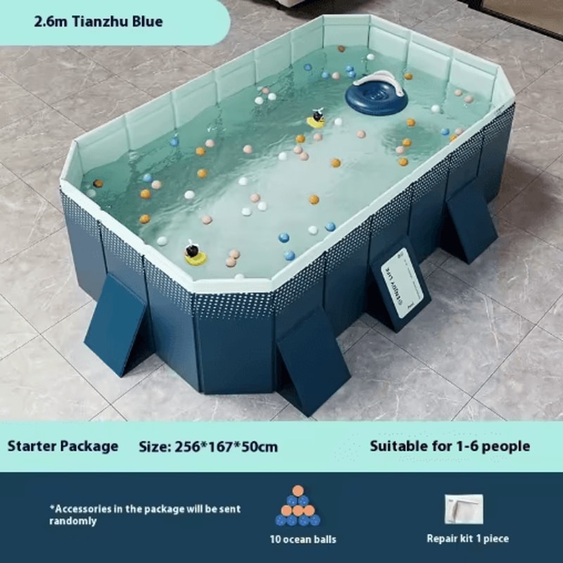 Inflatable Installation Free Swimming Pool Thickened Wear Resistant Foldable Bathtub 18