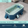 Inflatable Installation Free Swimming Pool Thickened Wear Resistant Foldable Bathtub 19