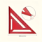 12 Inch Precision Triangle Ruler Red Aluminum Alloy Angle Finder With Metric Scalemea 5