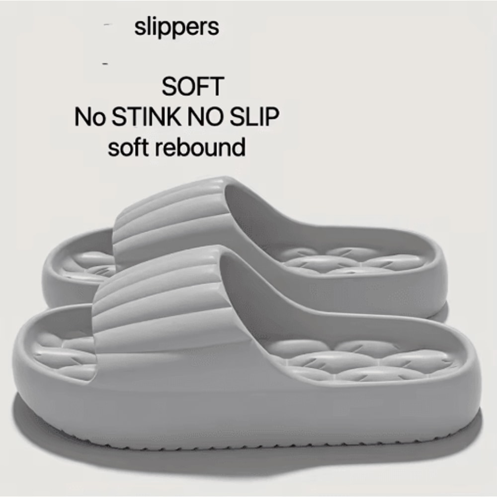 Womens EVA Slide Slippers Soft Non Slip Indoor And Outdoor House Shoes 2