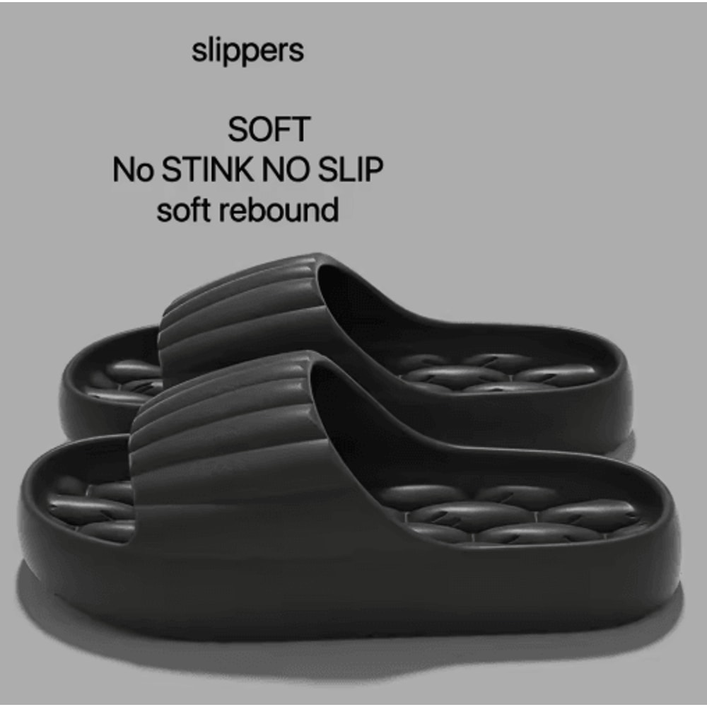 Womens EVA Slide Slippers Soft Non Slip Indoor And Outdoor House Shoes 3