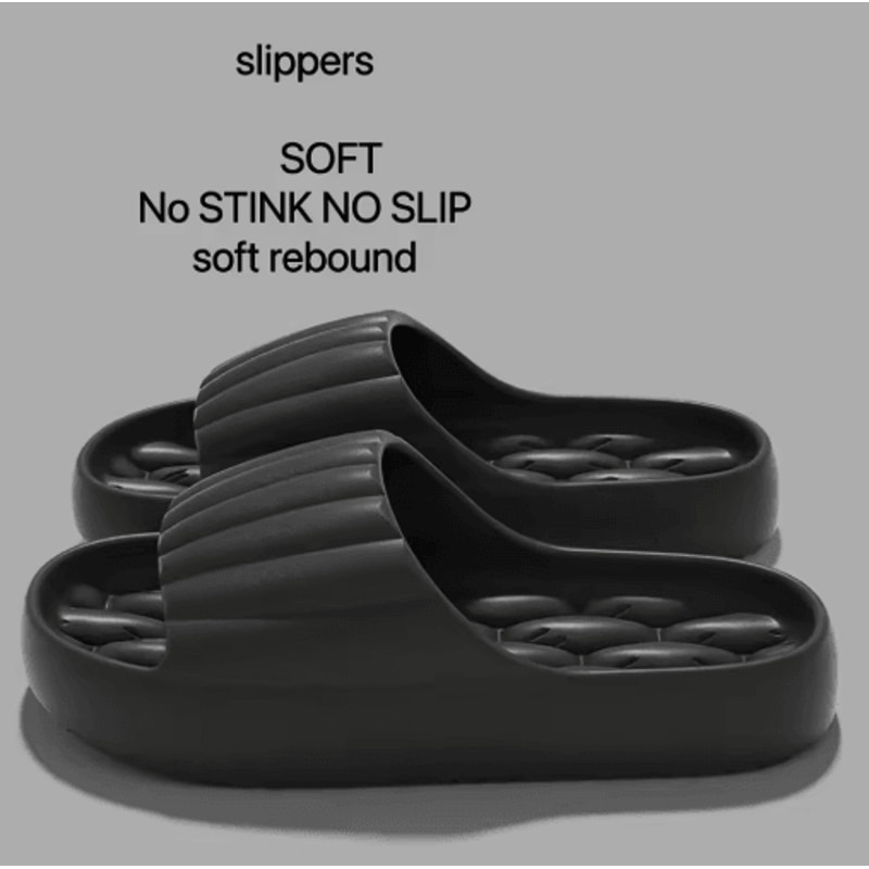 Womens EVA Slide Slippers Soft Non Slip Indoor And Outdoor House Shoes 3