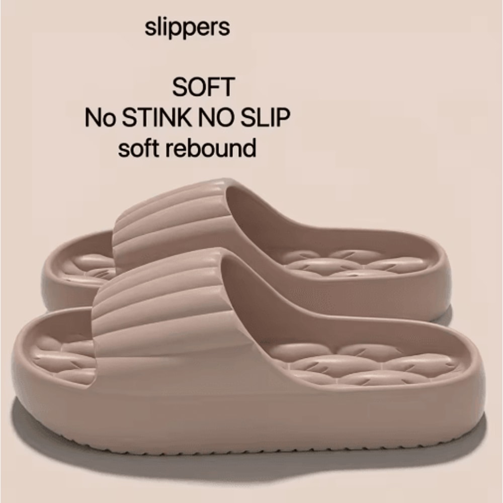 Womens EVA Slide Slippers Soft Non Slip Indoor And Outdoor House Shoes 6