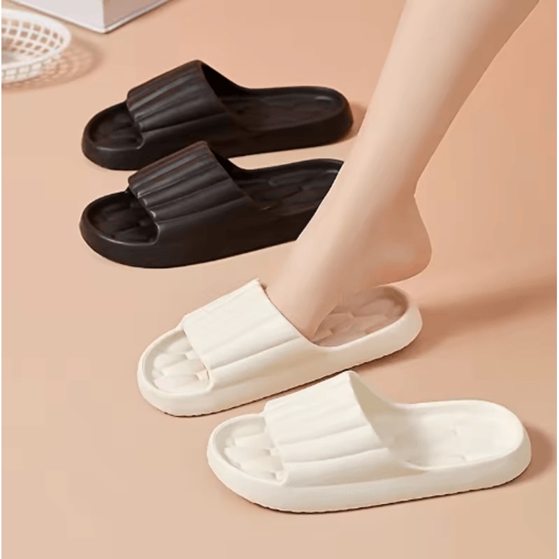 Womens EVA Slide Slippers Soft Non Slip Indoor And Outdoor House Shoes 8
