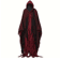 Skeleton Halloween Cloak With Hood Realistic Gothic Costume Accessory 1 Pc 3