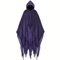 Skeleton Halloween Cloak With Hood Realistic Gothic Costume Accessory 1 Pc 8