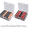 AA And AAA Battery Storage Box Transparent Organizer Holds 24 Batteries 4