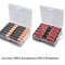 AA And AAA Battery Storage Box Transparent Organizer Holds 24 Batteries 4