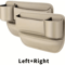 2 Piece Car Seat Gap Storage Box Multifunctional Seat Gap Organizer And Filler Pad 2