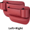 2 Piece Car Seat Gap Storage Box Multifunctional Seat Gap Organizer And Filler Pad 4