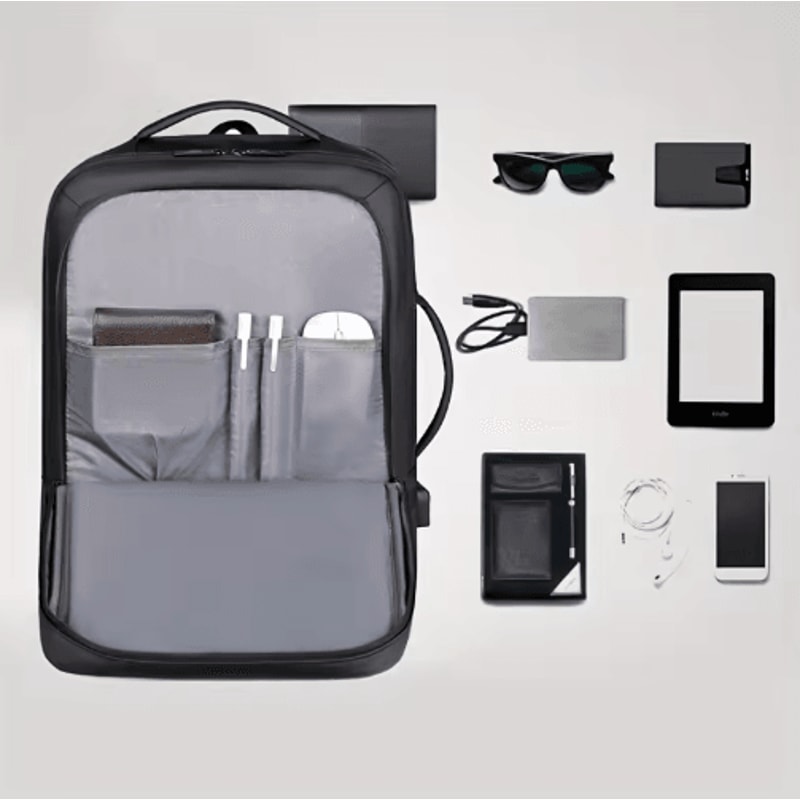 Large Capacity Business Laptop Backpack Multifunctional Computer Bag For Men And Students 5