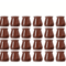 24 Piece Silicone Chair Leg Covers With Felt Pads Transparent Floor Protectors 2
