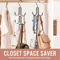 Stainless Steel Multi Layer Hanger Heavy Duty Organizer For Bags And Scarves 2